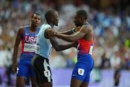 2024 Summer Olympics - Noah Lyles and Letsile Tebogo - (Source: Getty)
